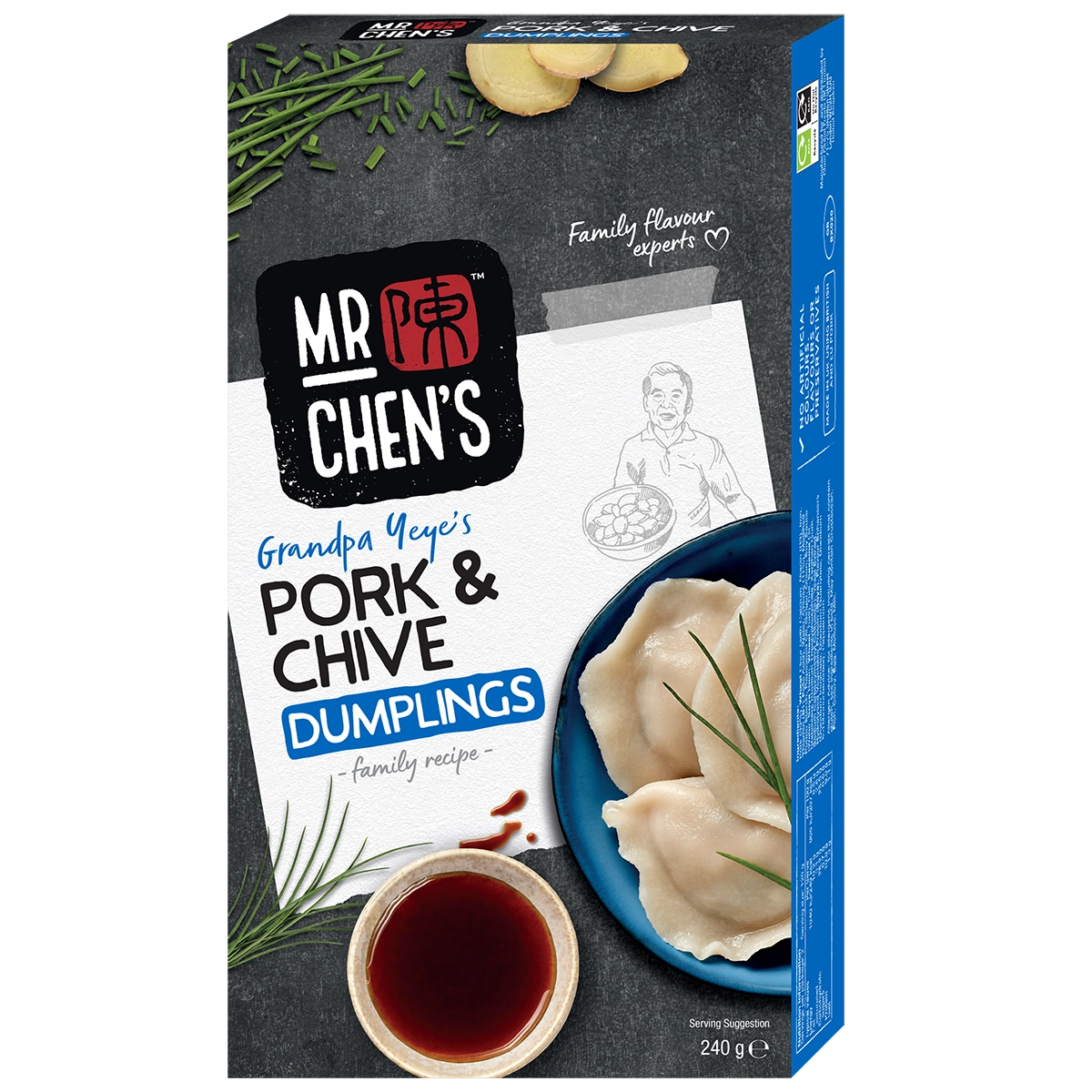 Pork & Chive Dumplings 240g