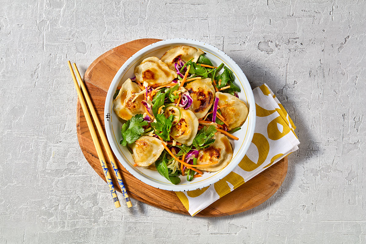 Fresh & Light Dumpling Salad